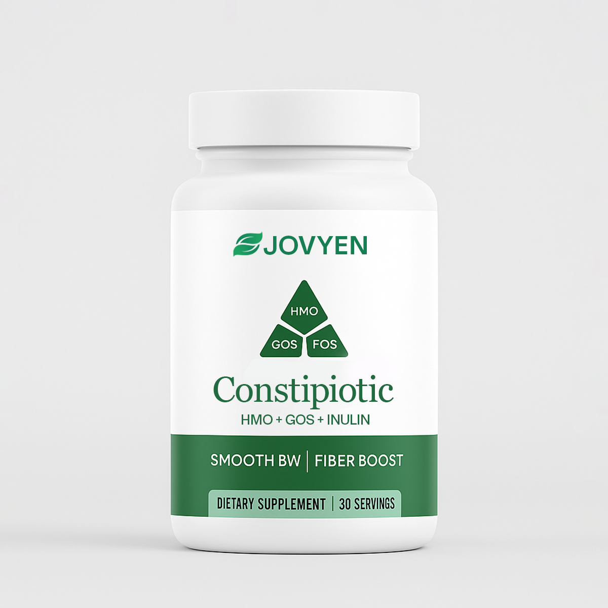 The Constipiotic™ Prebiotic Fiber for Constipation with HMO, GOS, Inulin FOS