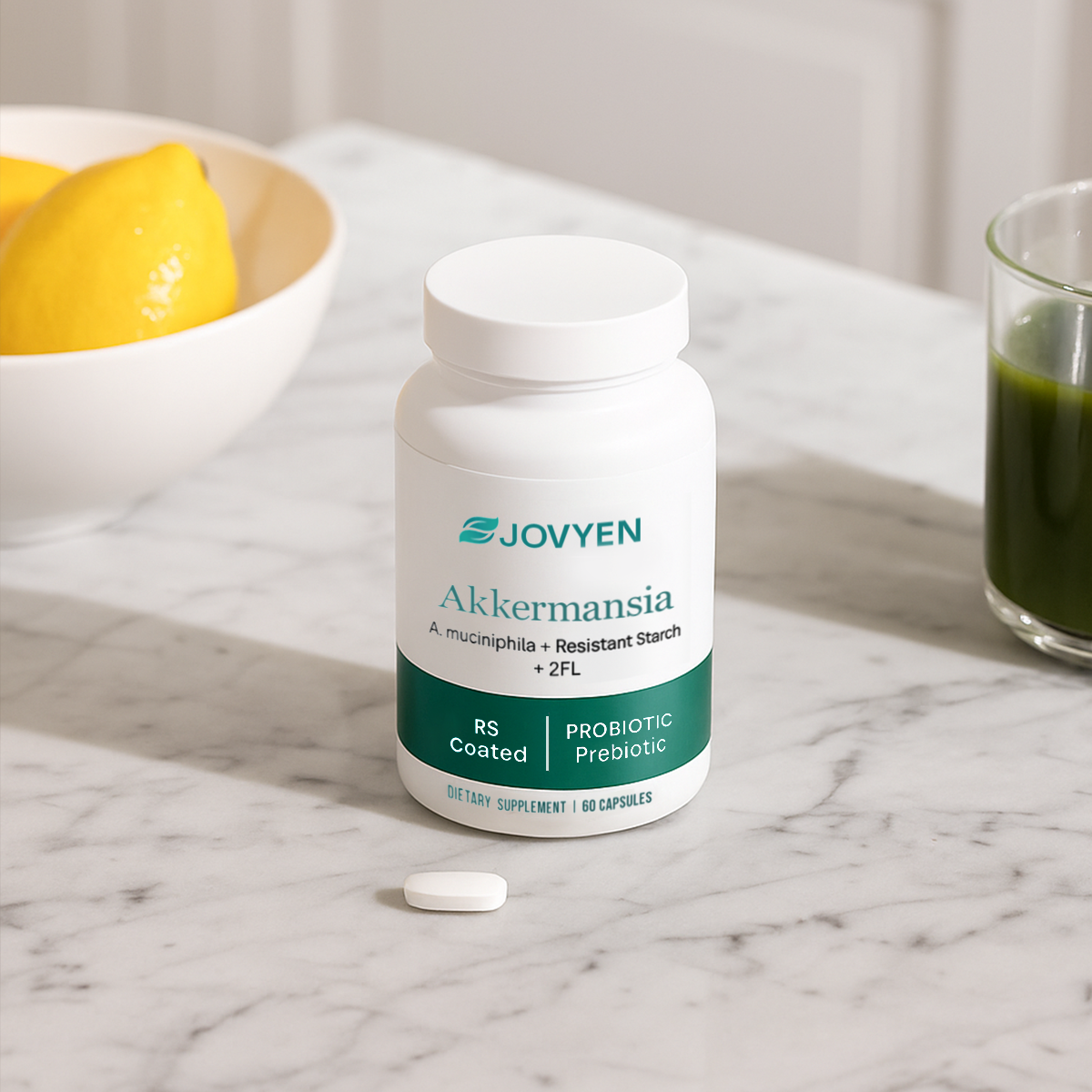 Akkermansia muciniphila Daily Probiotic with PureHMO Prebiotic for Weight Management